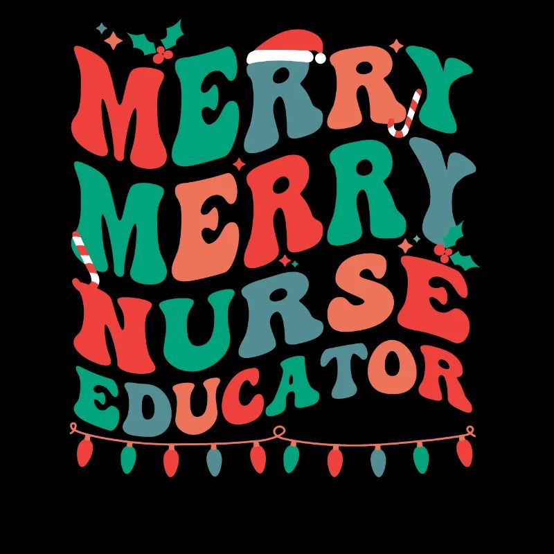 Nurse Educator Christmas RN Nursing Education Xmas