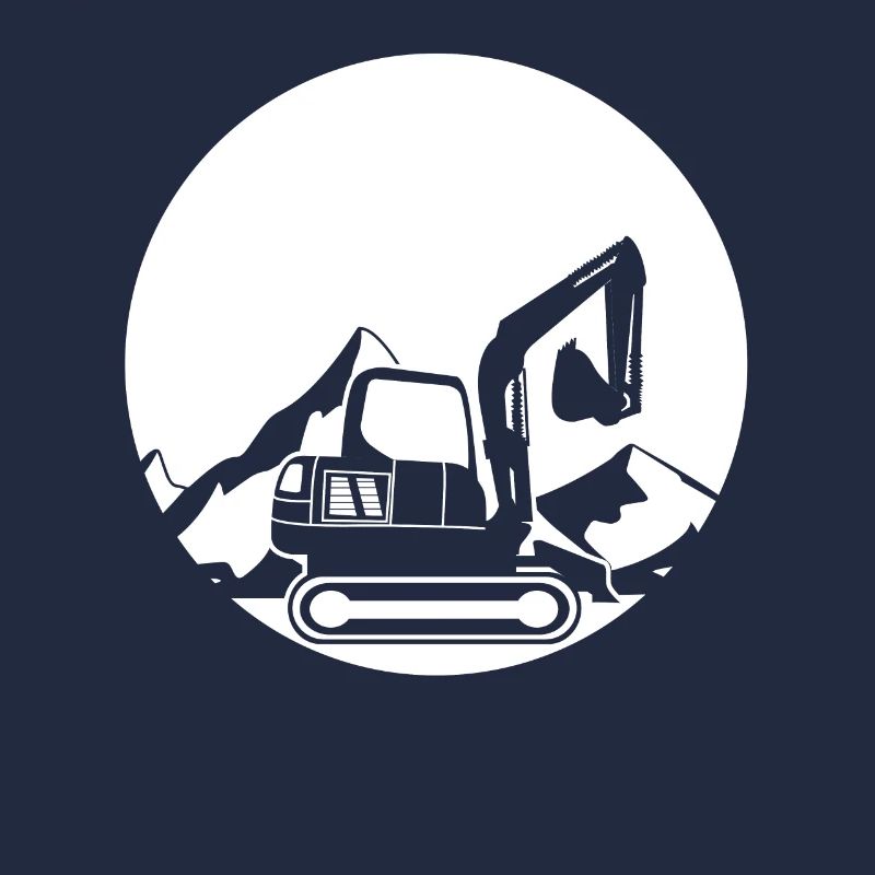 Minibagger Berg Design