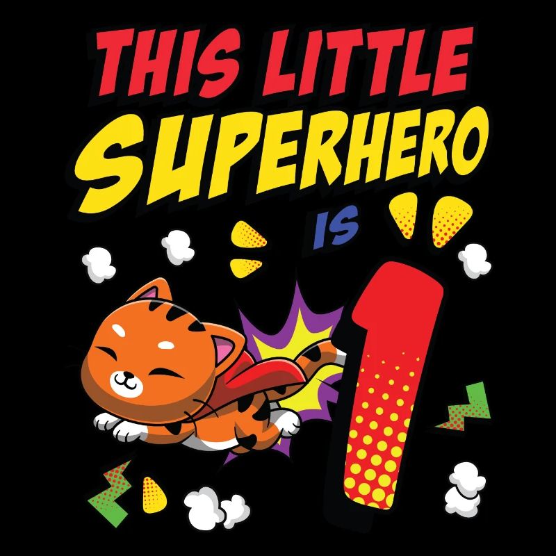 Ce petit super-héros est 1 Propriétaire de Chat 1er