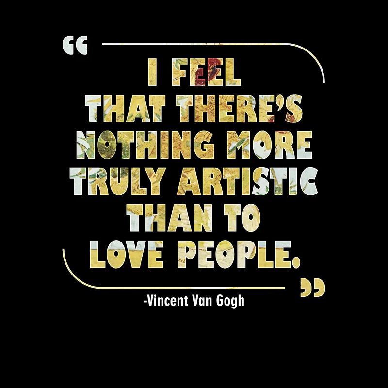 Citation d’art positif par Van Gogh Design