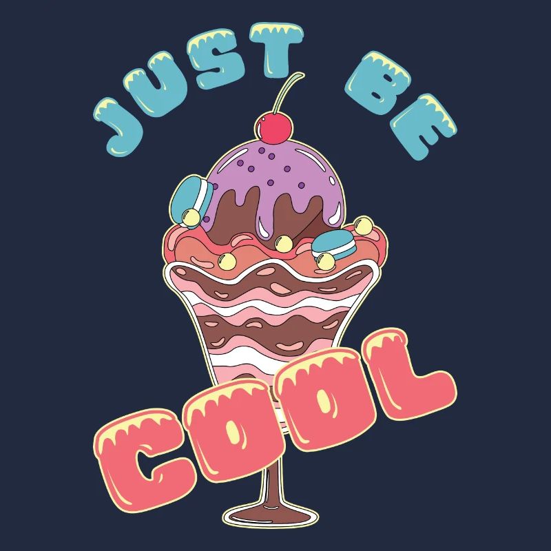 Ice cream logo Summer Soft Ice Cream Gift Idea