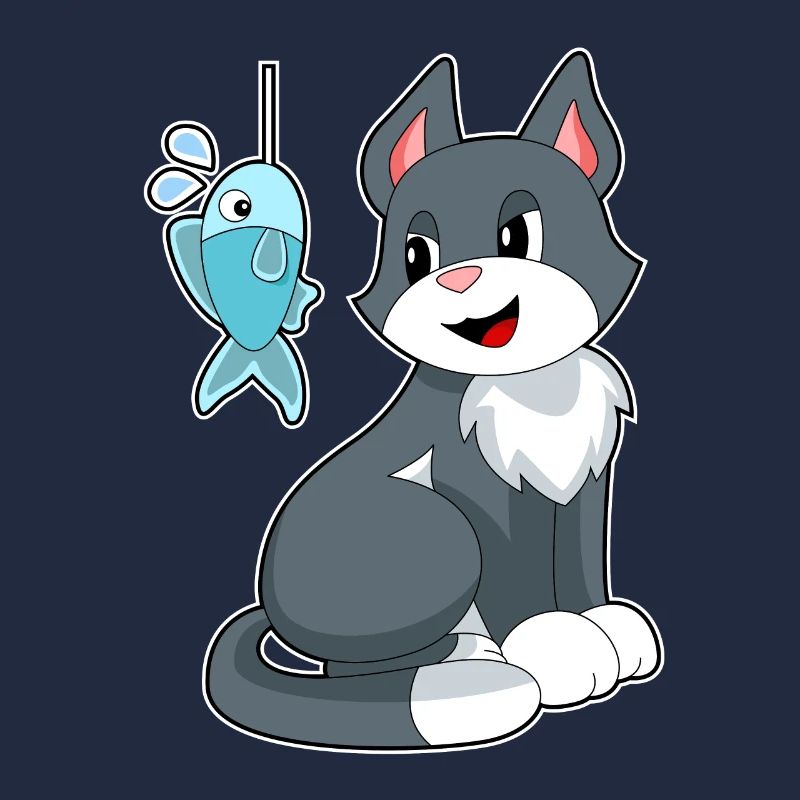 Poisson-appât chat