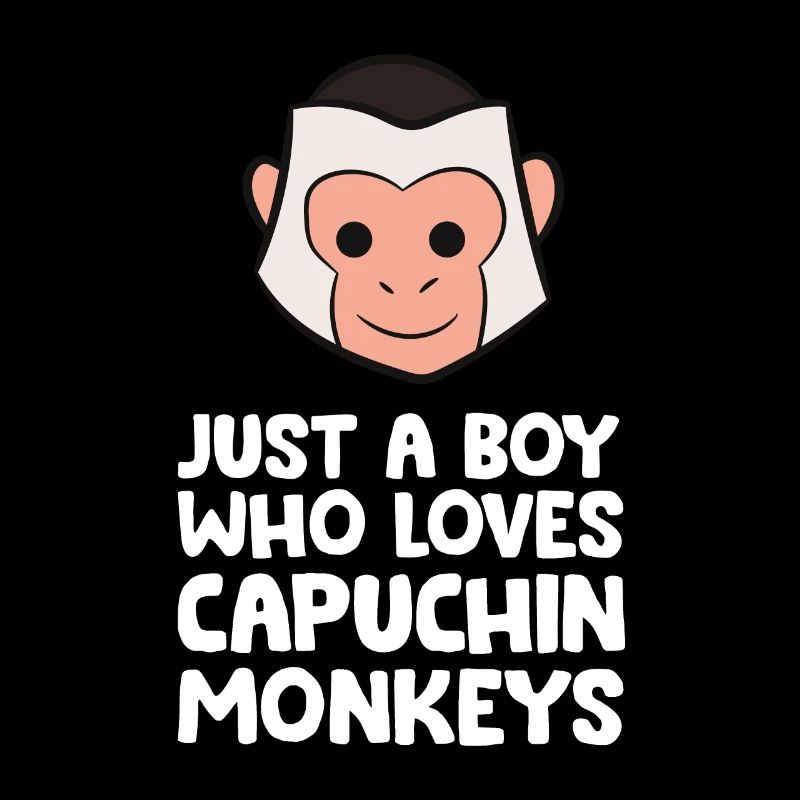 Just a Boy Who Loves Capuchin Monkeys