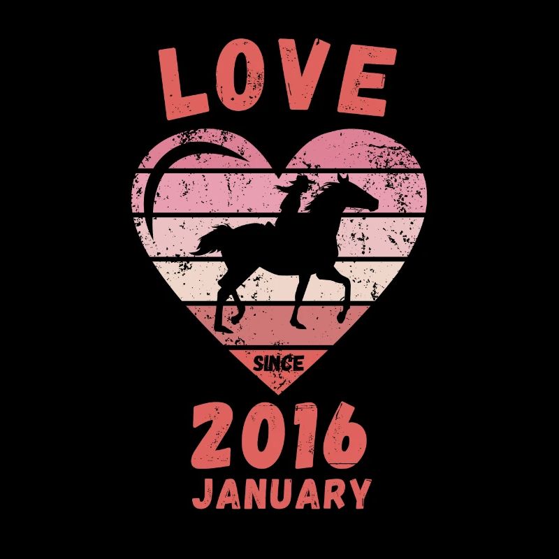 Amour équitation anniversaire Janvier 2016