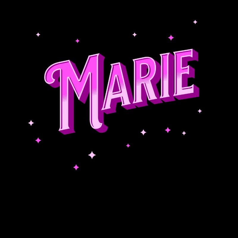 Marie name personalized