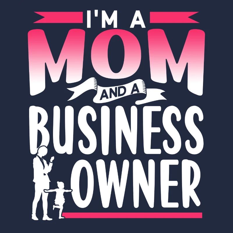 Ich Bin Eine Mutter Und Eine Geschäftsinhaberin