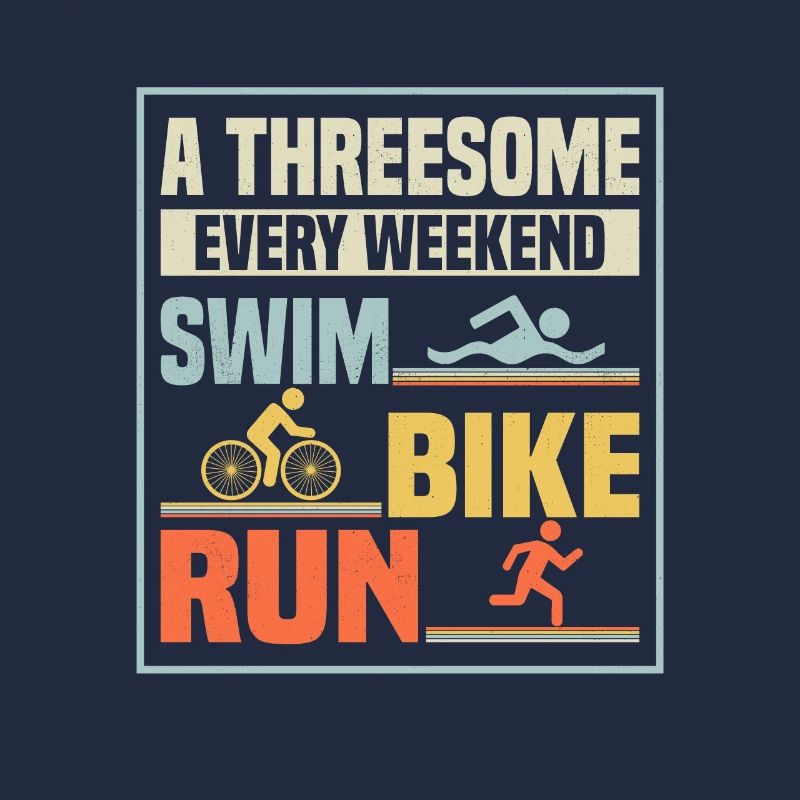 A threesome every weekend - Swim, Bike, Run Triath