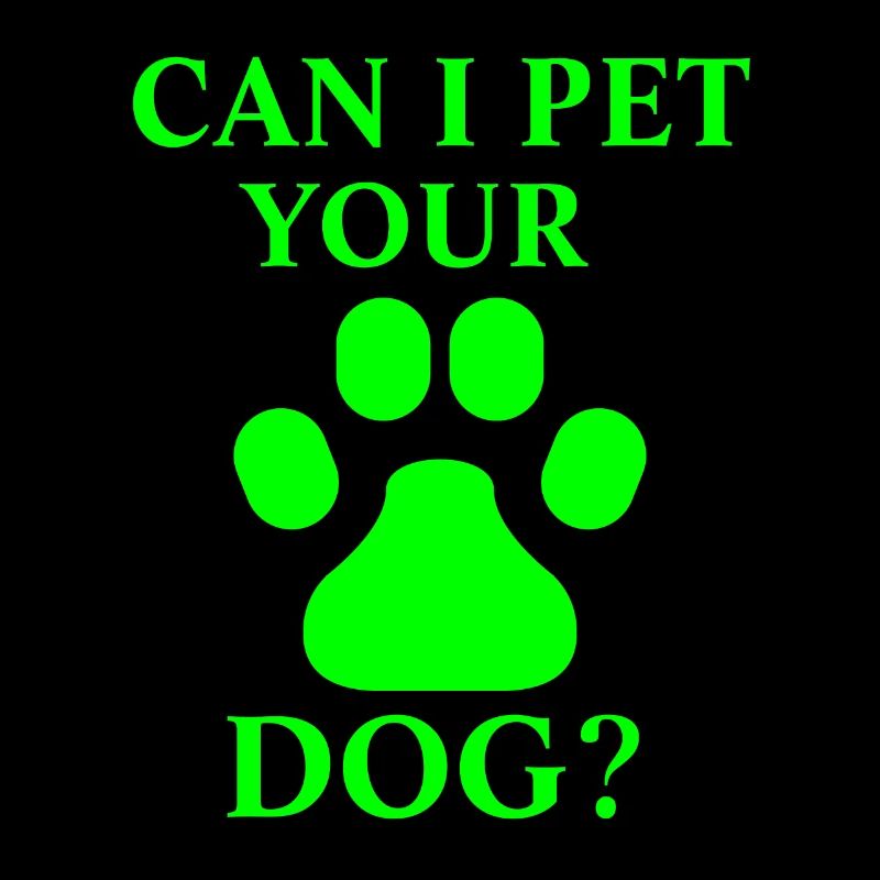 Puis-je caresser votre chien ?