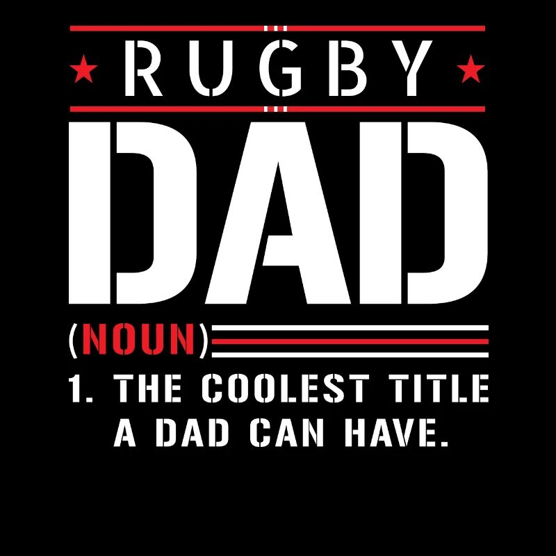 Rugby Papa Père Dire