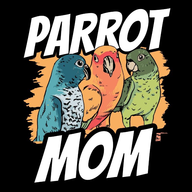 Perroquet Mama Animal mignon Perroquet