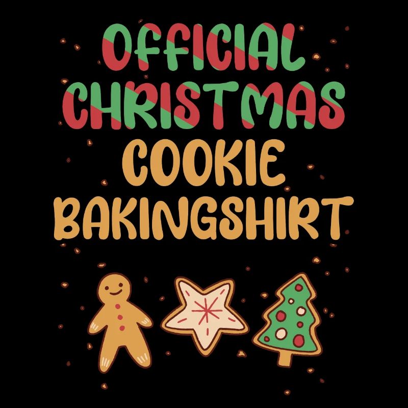 Weihnachten Plätzchen Cookie Bakingshirt