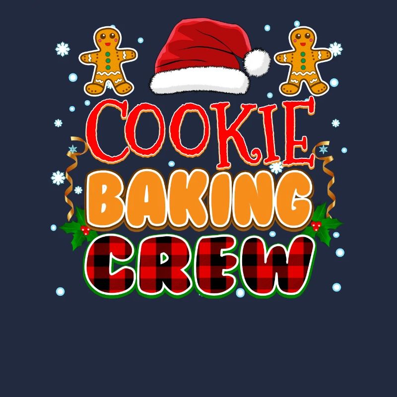 Drôle de Noël Pjs Cookie Baking Crew