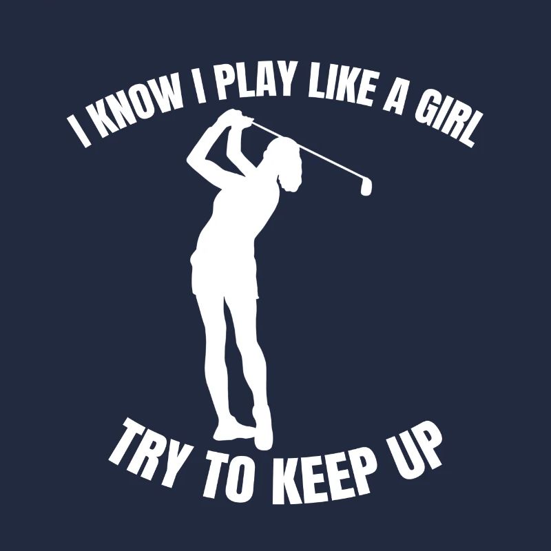 Golf Golfspielerin Golfschläger Mädchen Golfball
