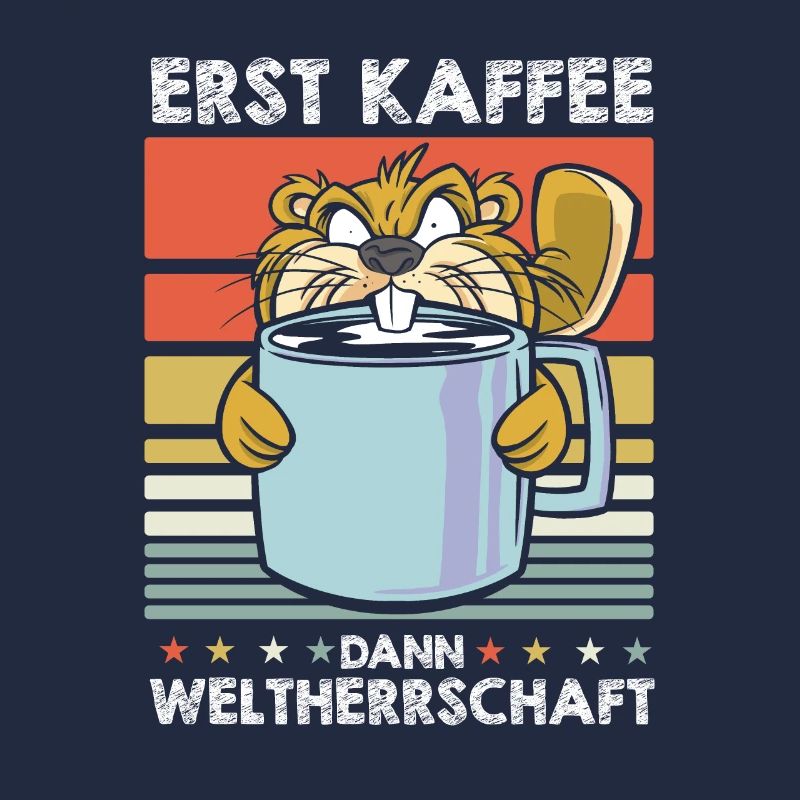 Biber Kaffee-Sonnenbrille