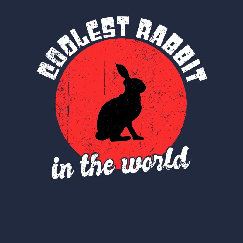 Cooler Hase Spruch