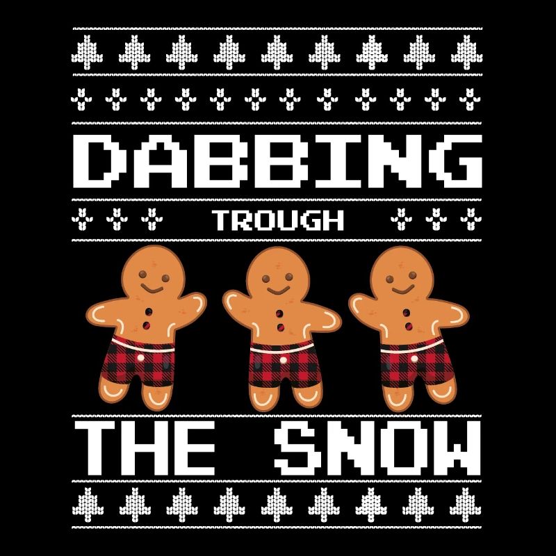 Dabbing Trough The Snow Gingerbread Noël