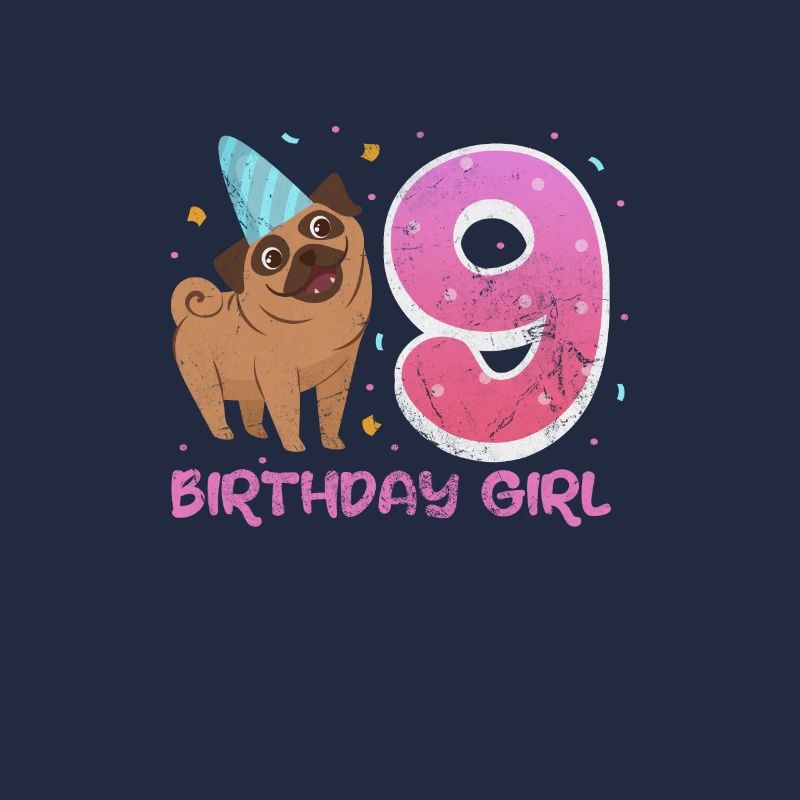 Pug 9th birthday