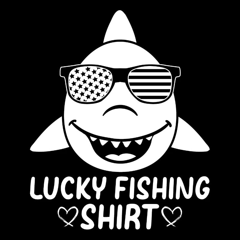 Drôle de pêcheur Tête de poisson - Pêcheur de poisson - Lucky Fi