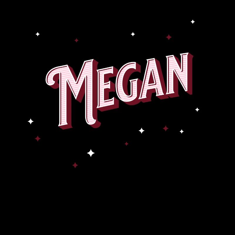 Megan name personalized