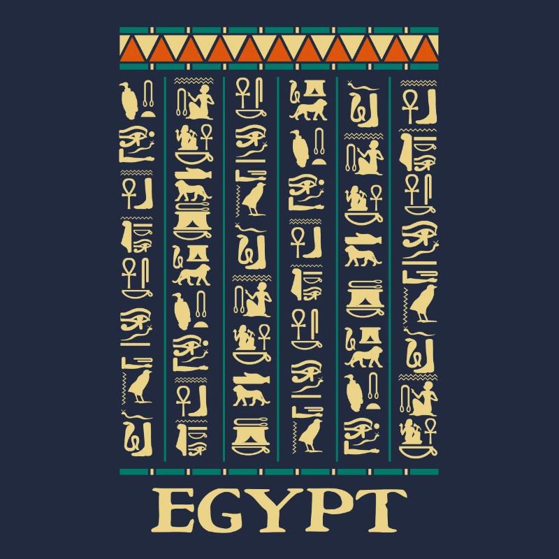 Hieroglyphics Pyramids Ancient Egypt