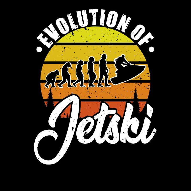 Evolution De Jetski Vintage Water Sports Jet Boat