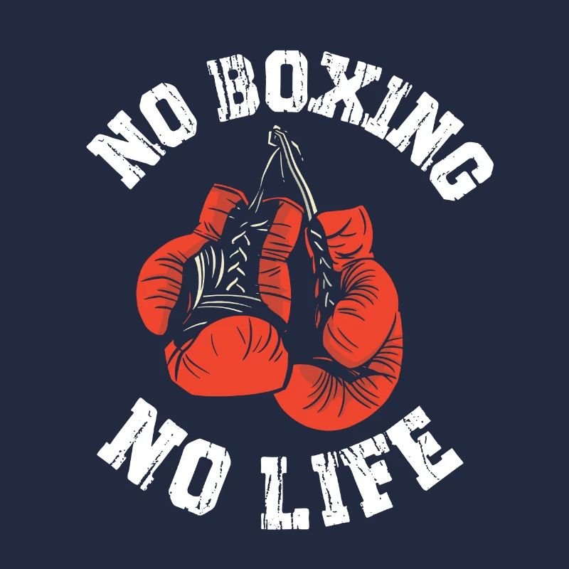 Pas de boxe Pas de gants de boxe de vie