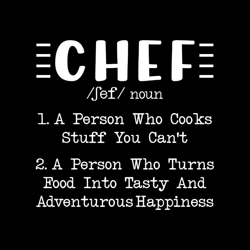 Chef Citation Cadeau Drôle Chef