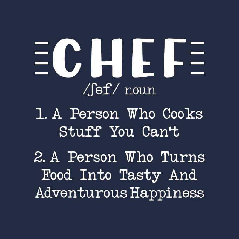 Küchenchef Spruch Geschenk Lustig Koch