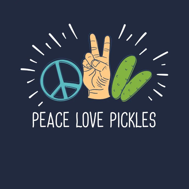 Cornichons d’amour de paix