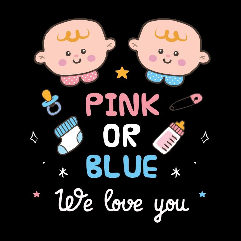 Rose ou bleu nous t’aimons