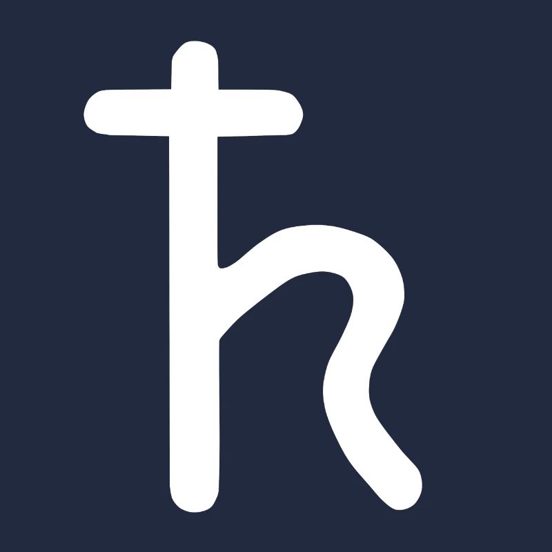 Symbole astrologique Saturne