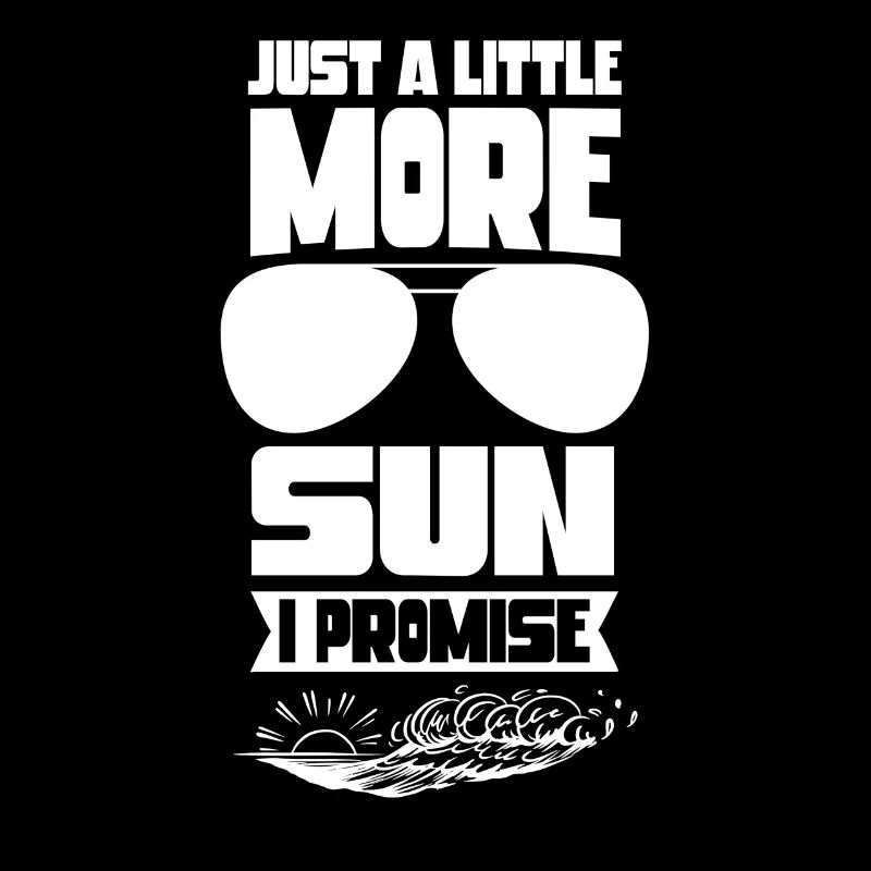 Just a bit more sun promised beach