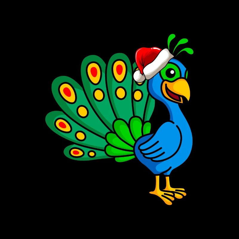 Peacock Comic Christmas