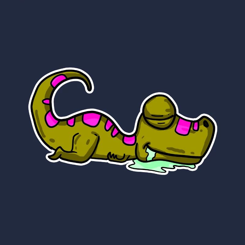 Schlafender Dino