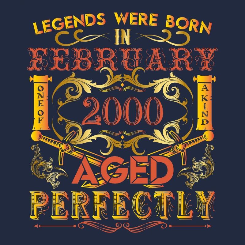 Februar 2000 - Geburtstag 2000 Legenden wurden geboren.