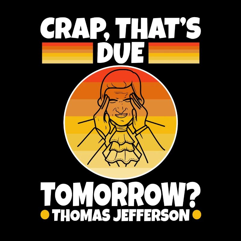 Merde qui est due demain thomas jefferson