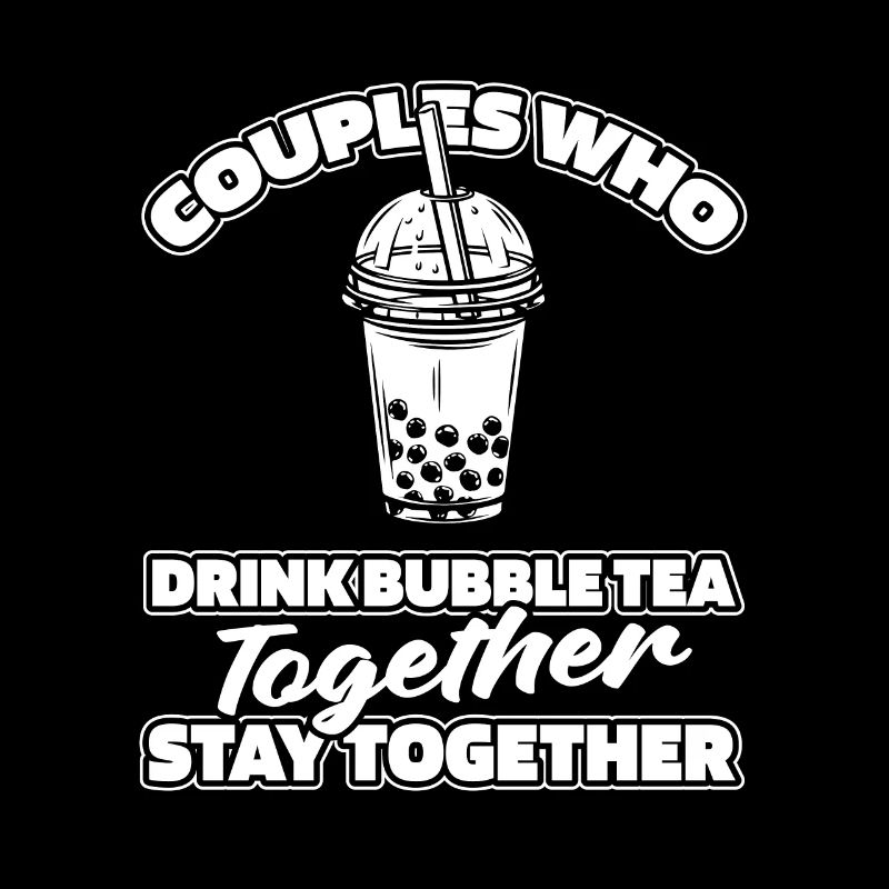 Bubble Tea Boba Paire