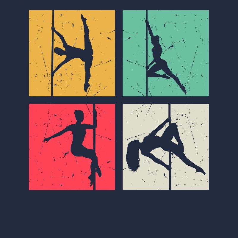 Pole Dance Silhouette - Pole Dancer Pole Dancing