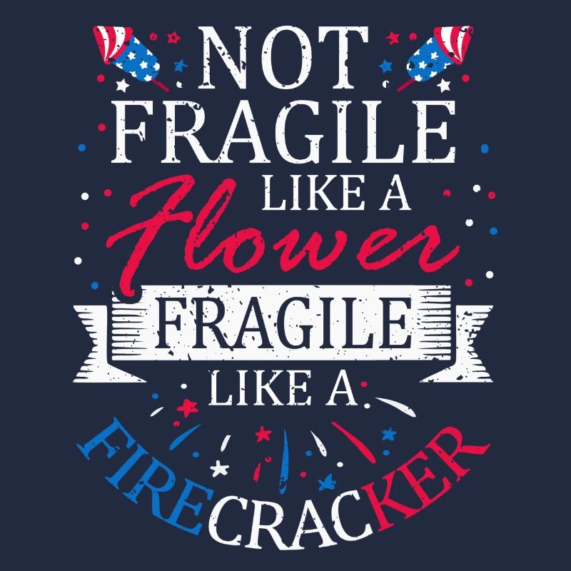 Pas fragile comme une fleur 4 juillet