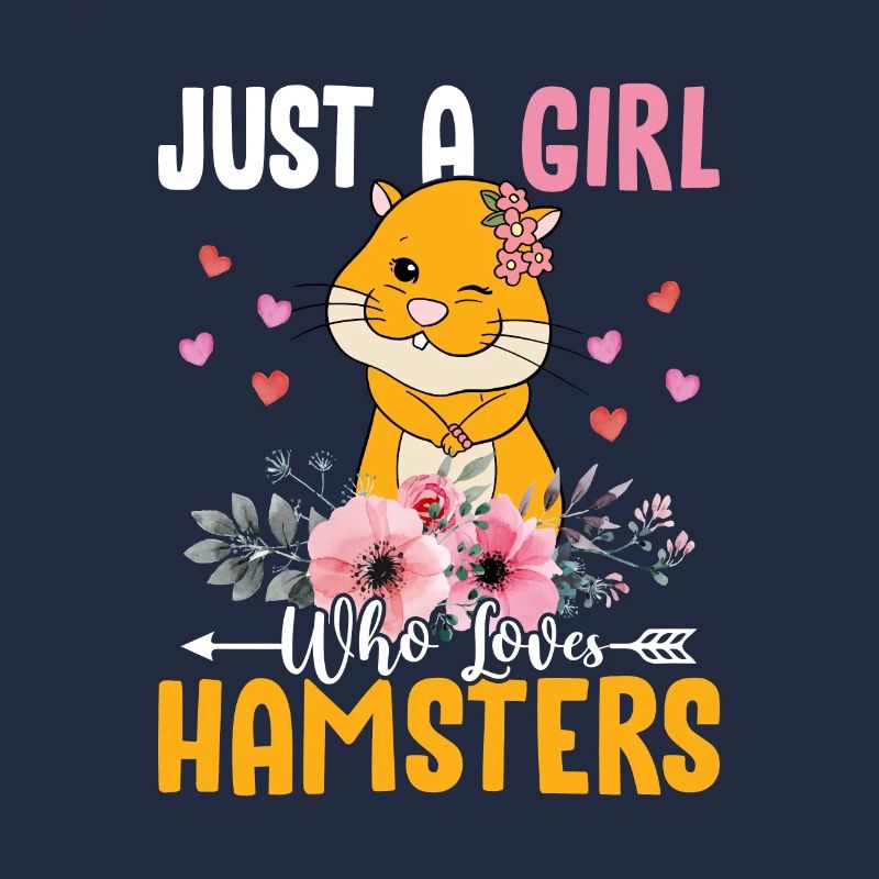 Nur Mädchen, die Hamster lieben