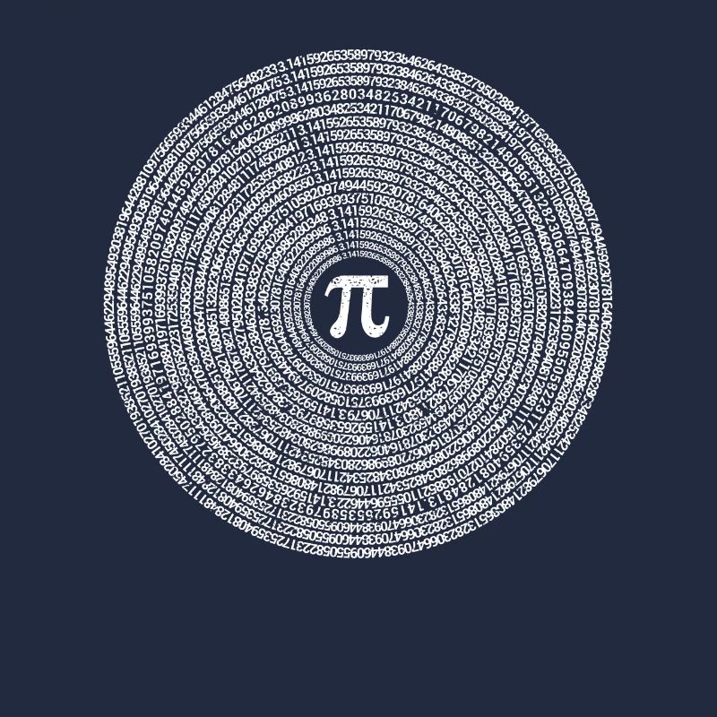 10000 chiffres Pi signe math amoureux math math