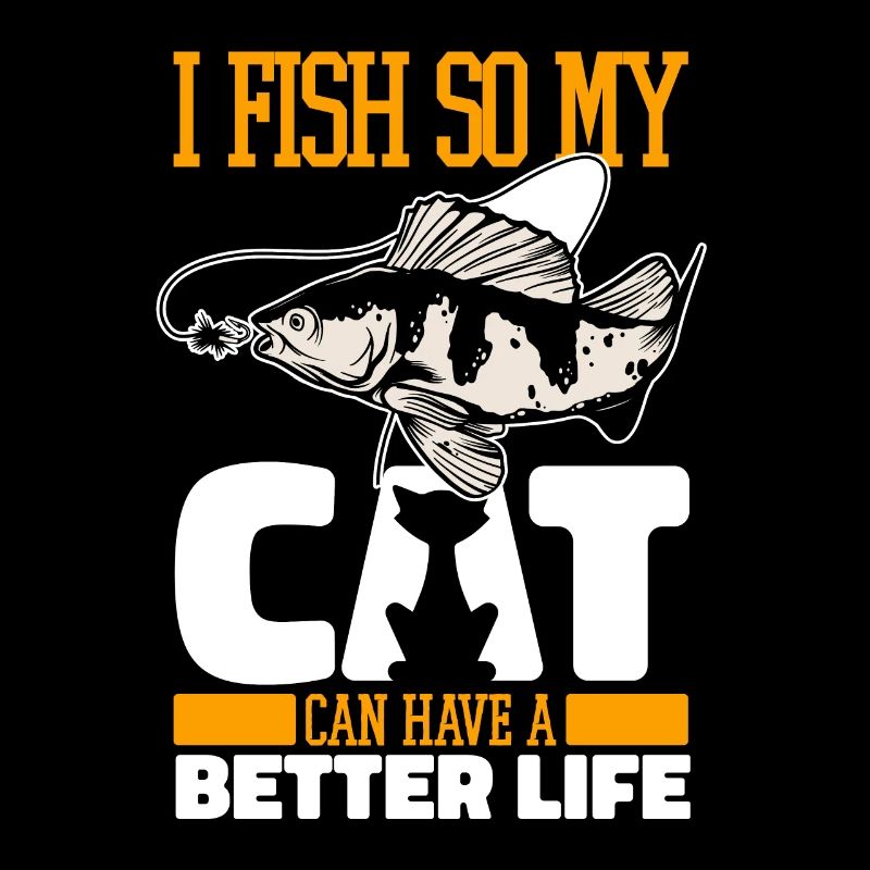 Pêcheur Chat de pêche