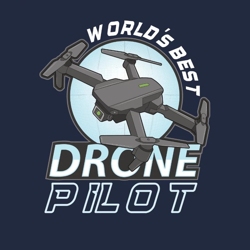 Drohne Pilot Opa Geschenkidee Alter Mann Mit