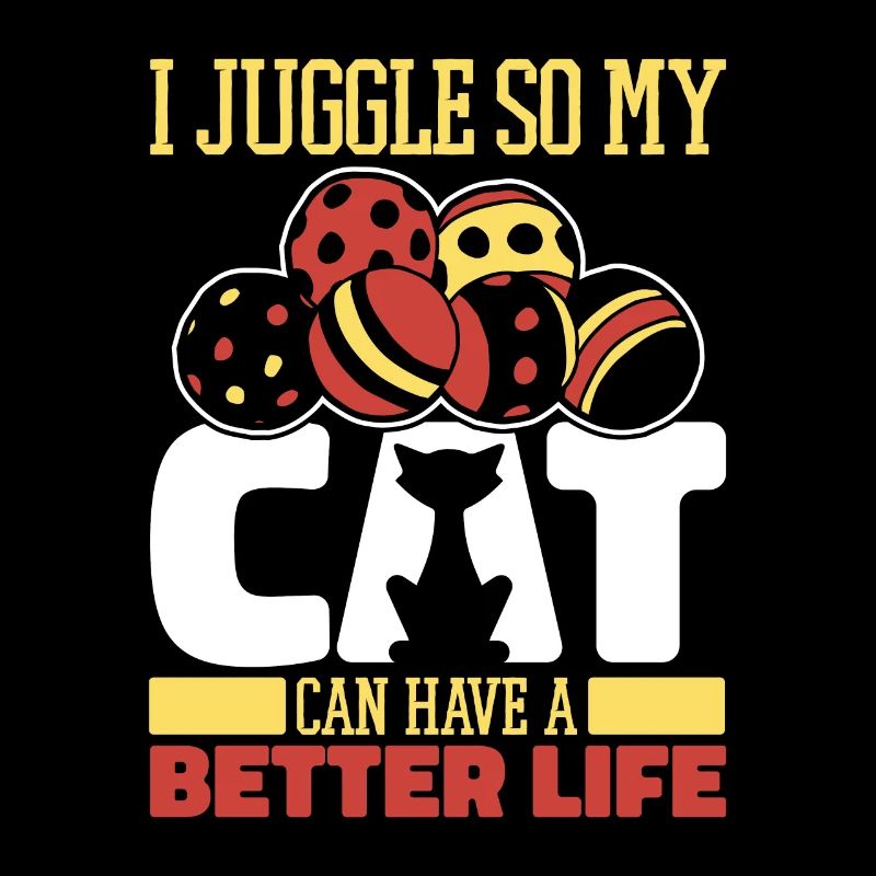 Jonglerie chat jongleur