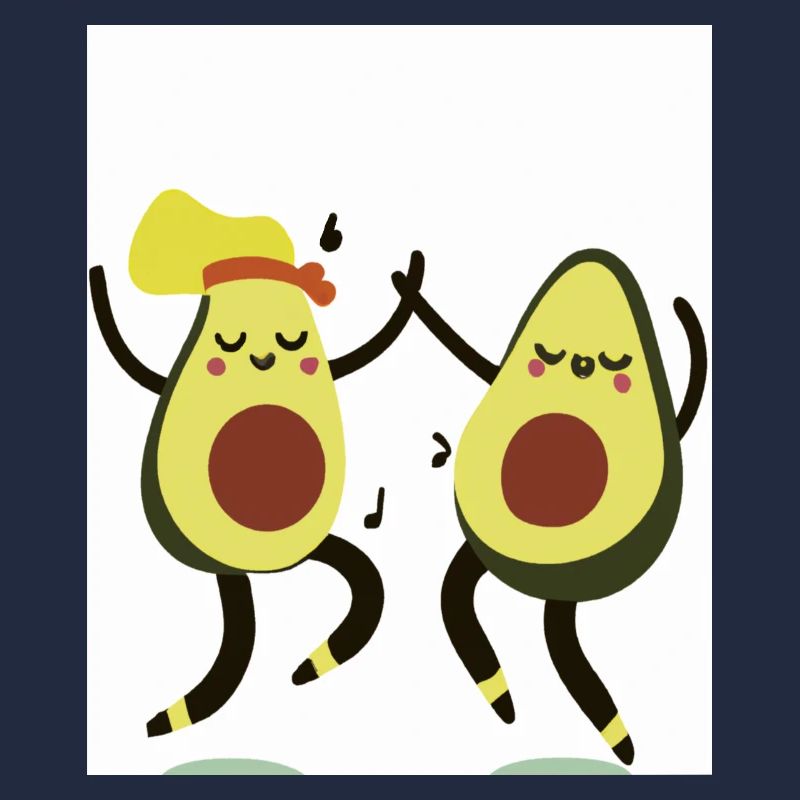 dancing avocados