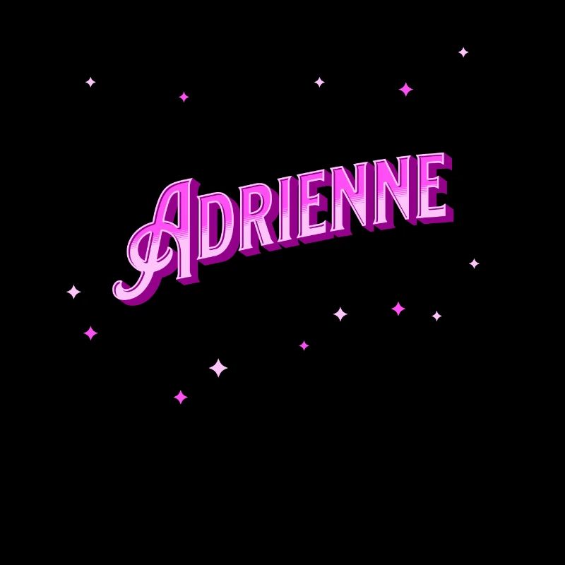 Adrienne's name personalized