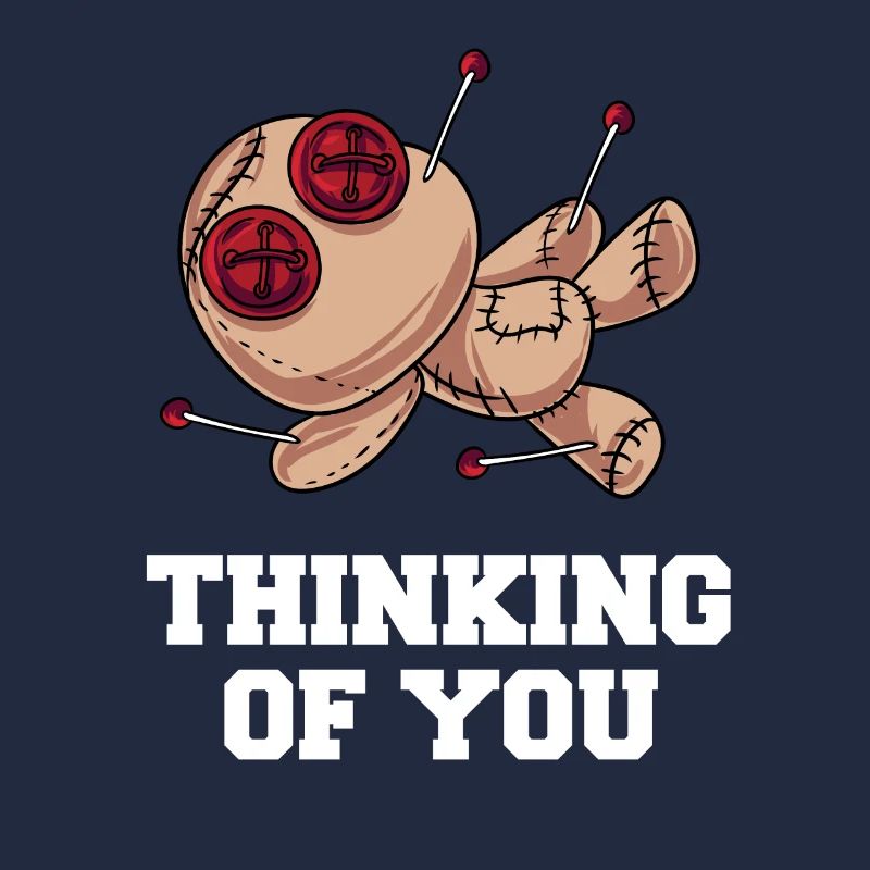 Denken Sie an Voodoo Doll Design
