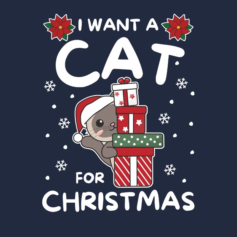 Ich will ein Siamesen Katze zu Weihnachten