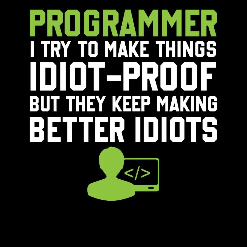 Programmation Slogan Développeur logiciel Informatique Eng