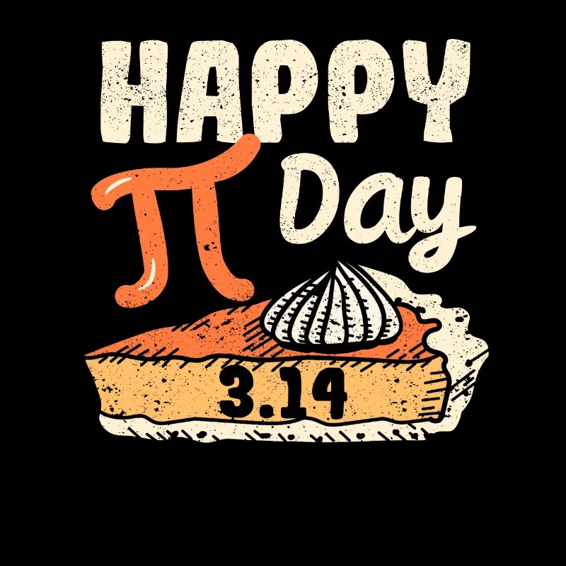 Happy Pi Day Math Slice Of Pie Pun Pumpkin Pie